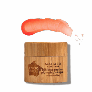 The KOKIO ULA hibiscus peptide plumping masque
