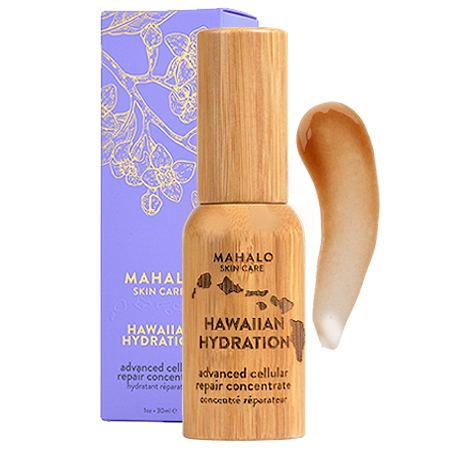 The HAWAIIAN HYDRATION advanced cellular repair concentrate