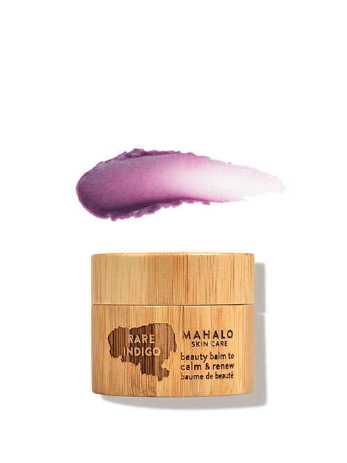 The RARE INDIGO beauty balm to calm & renew| MAHALO Skin Care