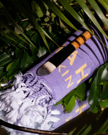Masking ritual towel and brush