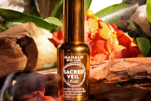 The SACRED VEIL barrier protecting royal hawaiian sandalwood